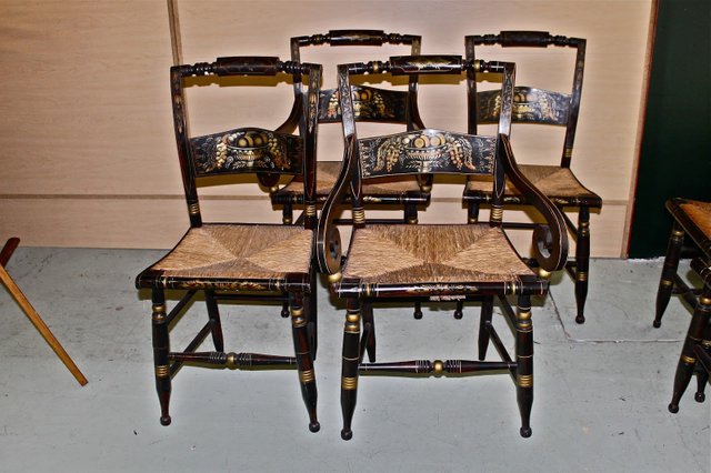 All About Antique Hitchcock Chairs Steemit